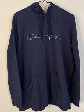 Navy Champion Hoodie